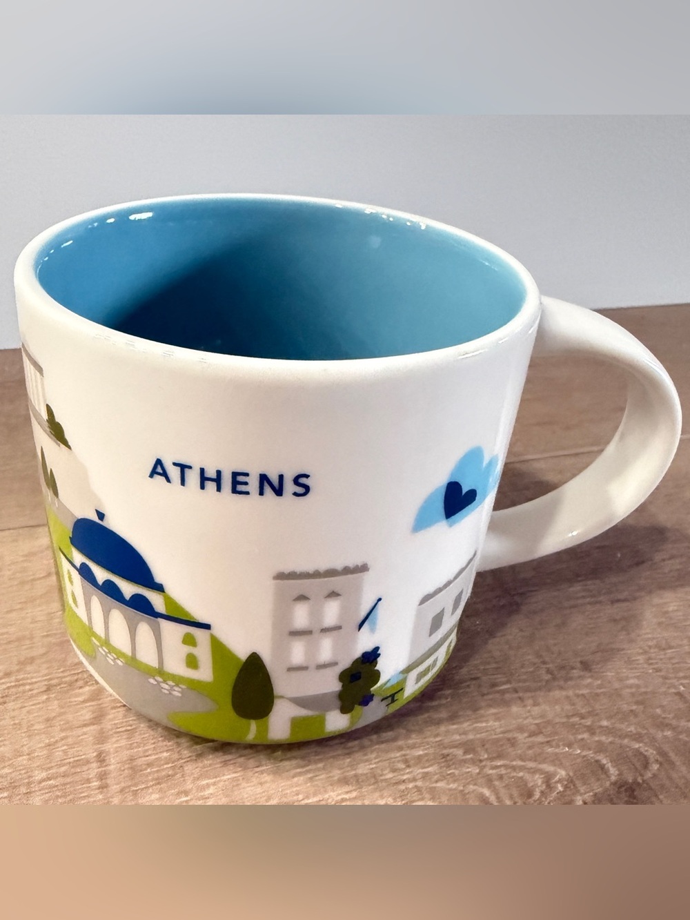 Starbucks Athens You Are Here 2018 Collection Series 14oz Coffee Tea Mug Cup NOS
